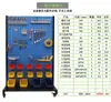 Painel Perfurado Suporte de Ferramentas para Painel Rack de Ferramentas para Reparo de Carro Conjunto de Ganchos para Pendurar Ganchos Espessados Rack Cabide Pacote