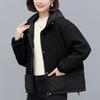 [pano convidado] 24 inverno Hangzhou Italiano casual curto com capuz jaqueta de algodão acolchoado
