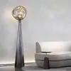 Lámpara de pie de lava nórdica en stock transfronteriza, alto valor estético, accesorio de iluminación creativo decorativo y artístico para la sala de estar junto al sofá
