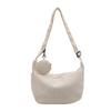 Bolso Nuevo de Pana para Mujer Primavera 2025 Nuevo Bolso de Moda para Mujer Textura Bolso de Suegra Bolso Cruzado Casual para Hombro