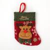Nuevos Suministros de Decoración Navideña de Qihang Decoraciones de Mesa para Restaurante Juego de Cubiertos Juego de Cubiertos Bolsa de Regalo Calcetines de Navidad