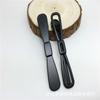 Fornecimento direto da fábrica novo 8 cm preto gravata borboleta clipe pato bill clipe coreano moda feminina DIY acessórios headwear