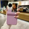Aplicable a funda para teléfono móvil PC con sensación de piel caja del tesoro pantalla plegable Huawei p50 OPPO findN3flip juego de tres piezas degradado