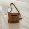 Bolsa de Abóbora de Nicho High-End para Mulheres 2026 Nova Bolsa Transversal Rígida Retro de Inverno Moda Versátil Bolsa de Ombro