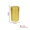 Bote de Té de Latón con Sello de Rosca de Cobre, Contenedor de Almacenamiento de Té de Escritorio, Pequeño Adorno de Bote de Té, Bote de Té al por Mayor Dropshipping
