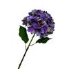 Venta al por mayor de fábrica película de flor artificial impresión 3D hortensia hidratante decoración de arreglo floral para sala de estar flor falsa comida