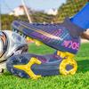 Tênis de futebol estudantil Pato Mandarim AG travas longas para meninos e meninas cano alto estilo meia tênis de competição estudantil esportivo tf tênis de treinamento