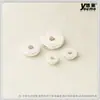 Botões de Liga Prateados, Espaçadores Brilhantes, Acessórios para Joias DIY, Espaçadores de Contas Artesanais, Acessórios Espaçadores de Contas