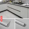 Pintura de Película Perlada PVC Color Sólido Autoadhesivo Papel Tapiz de Pared Dormitorio de Gama Alta Cocina Papel Tapiz Decorativo a Prueba de Aceite