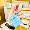 Llavero Creativo de Cámara Luminosa Sanrio Lindo Colgante de Bolso de Cámara Polaroid Pequeño Regalo