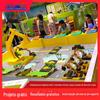 Equipamento de diversão para crianças interiores e exteriores, escavadeiras, veículos de engenharia, equipamento de divertimento, equipamento para bancas de jogos ao ar livre, equipamento para parques infantis