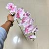 Phalaenopsis Simulada de 9 Cabeças Filme 3D Exclusivo Transfronteiriço Flor Única Artificial ao Toque Arranjo Adereços para Fotografia de Casamento ao Ar Livre