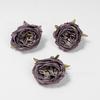 Flores Artificiales Moradas, Flores Falsas, Flores de Seda, Guirnaldas Hechas a Mano para DIY, Tocados, Ropa, Accesorios para el Cabello, Escenografía de Bodas