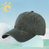 Gorra de Béisbol Versátil Estilo Coreano Retro Desgastada Lavada con Logo Personalizado Protección Solar Pico de Pato para Hombres con Bordado Impreso