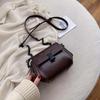 2025 Nuevo Estilo Coreano Bordado Superior Estilo Occidental Bolso de Hombro Bolso Cruzado Moda Trendy Versátil Estilo Coreano Bolso Cuadrado Pequeño