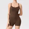 Body de Yoga Sem Costura com Costas Bonitas, Body Esportivo com Sensação de Pele, Sem Alças, Emagrecedor, Levanta Bumbum, Roupa de Yoga Aérea para Mulheres