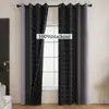 Cortinas blackout com revestimento, padrão floral, design perfurado, dropshipping transfronteiriço e serviços de etiquetagem, best-sellers da Amazon SHEIN