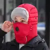 Gafas cortavientos para ciclismo de invierno al aire libre para mediana edad y ancianos, gorra Lei Feng, nuevo gorro de invierno grueso y cálido con protección para los oídos para hombre y mujer