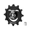 MUQZI bicicleta de montaña 12/14T dientes positivos y negativos aleación de aluminio rueda guía de cambio trasero rodamiento Peilin rueda guía