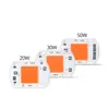 Fuente de luz LED COB de alto voltaje sin controlador AC220V, cuenta de lámpara de parche integrada 20W30W50W, alta eficiencia luminosa, chip flip