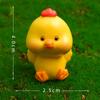 Doce adornos pequeños de resina del Zodiaco micro paisajismo adornos de escritorio creativos animales artesanías chinas colgante de coche color