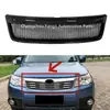 Adecuado para Rejilla de Coche Subaru 2009-2013 Forester Modificación Rejilla Completa de Panal Negra Patrón de Carbono