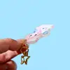 Pequeño Regalo Llavero Acrílico de Dibujos Animados Periférico de Estrella de Anime Transparente Colorido Colgante de Niña Perro Personalización