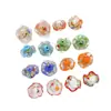 Bolo Saia Estilo Quadrinhos Contas de Vidro Transparente Contas Soltas DIY Pulseira Feita à Mão Colar Material para Contas