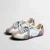 Sapatos casuais com textura de couro em estoque, versão com aumento de altura de tênis de treino alemão, tênis esportivos retrô femininos, tênis de corrida respiráveis, sapatos femininos