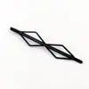 Pasadores Negros Sencillos Versátiles Maquillaje Peinado Trenzado Accesorios para el Cabello de Mujer Ropa Exterior Celebridad de Internet Estilo Coreano Clips Invisibles para el Cabello de Niños