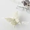 Mariposa de agua acrílico transparente clip de mariposa líquido diseño de nicho súper hada temperamento pasador accesorios para el cabello