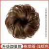 Coque de Cabelo Real para Mulheres, Realçador de Volume Capilar, Coque Fofo, Penteado de Coque Natural, Venda por Atacado de Fábrica