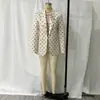 Blazer Feminino Longo de Bolinhas Sem Botões, Estiloso, Moda 2026, Europeu e Americano, Venda por Atacado na Amazon