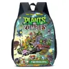 Plantas vs. Mochila de Zombis Mochila Escolar Anime Dibujos Animados Cartera