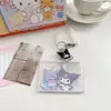 Cordón elástico tarjeta de campus de dibujos animados, tarjeta de comedor, tarjeta de acceso, estilo de dibujos animados lindo, estilo girly de Instagram, Sanrio