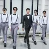 Grupo do Irmão do Noivo, Terno do Grupo dos Padrinhos, Terno de Casamento, Terno Masculino, Terno de Três Peças, Colete e Camisa