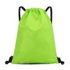 Mochila con cordón impermeable personalizada para natación, fitness, fútbol, tela Oxford, bolsillo con cordón, mochila para correr, ciclismo, baloncesto