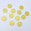 Monedas de oro pirata de Halloween, hechas de material plástico PP, adecuadas para fiestas, juegos de rol y proyectos de bricolaje en diversos entornos.