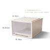 Caixa Organizadora Transparente Tipo Gaveta Gaveta de Armazenamento para Roupas de Guarda-Roupa Caixa Gaveta de Armazenamento de Brinquedos de Plástico Caixa Organizadora Diversos