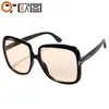 Nuevas Gafas de Sol Modernas Retro de Marca Europea y Americana Estilo Ins Gafas de Sol Versátiles de Moda Gafas Pin T22153
