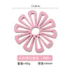 Manteles y Bases para Tazones Antiescaldado Promocionales, Tapetes Aislantes Térmicos a Prueba de Aceite con Diseño Floral de PVC, Estilo Nórdico al por Mayor en Stock