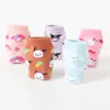 Calcetines de dibujos animados nuevos para padres e hijos japoneses y coreanos calcetines casuales de dibujos animados para mujer calcetines rectos lindos venta al por mayor de fábrica