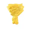 Ramo de Flores Doradas, Oro Puro 999, Adornos Dorados, Logotipo Corporativo, Beneficios para la Empresa, Merchandising de Celebridades, Regalos para Eventos