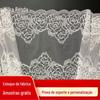 Renda Nova Elástica Flor Grande Onda Dupla Macia Acessórios Femininos Lingerie Vestido de Noiva Acessórios de Renda