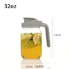 Potes de Conserva Mason de Grande Capacidade com Tampas Atacado, Garrafas de Vidro para Bebidas e Líquidos com Tela Filtrante Potes Mason