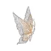 Broche de Mariposa Casual, Moda Versátil Diaria de Otoño e Invierno, Pin para Solapa de Traje y Suéter, Broche de Flores, Accesorios de Insectos