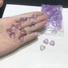 Pétala Vitrificada Tcheca Dupla Cor Plus Série Estrela Dourada Série Galaxy diy Acessórios de Jóias Material Antigo Hairpin