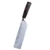 Faca de chef estilo ocidental transfronteiriça, cutelo, faca Santoku, faca de chef em aço Damasco, conjunto de facas de cozinha para uso doméstico