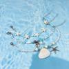 Pulsera Bohemia Explosiva de Joyería Transfronteriza Estilo Marino Vacaciones Estrella de Mar Concha Natural Joyería con Cuentas Venta al por Mayor