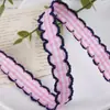 Cinta de Cuadros de Color Contrastante Accesorios para el Cabello con Lazos Hechos a Mano DIY Calcetines para Muñecas Accesorios para Ropa Accesorios Decorativos Cinta